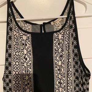 Black and White Maxi Dress